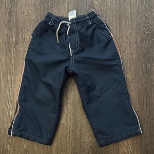 Retro Old Navy Baby Navy Blue Fleece Lined Pants